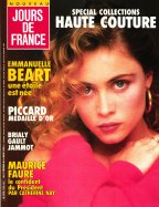 Jours de France du 27 Février 1988 Emmanuelle Béart